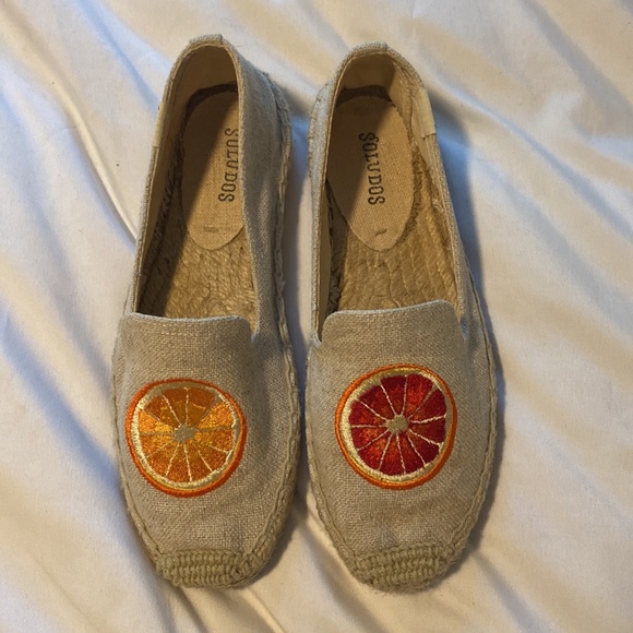 Soludos Blood Orange Espadrilles Loafers Slipper Size 6 - Picture 5 of 7